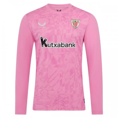 Fotballtrøye Athletic Bilbao Keeper 2025-26 Langermet Rosa Fotballtrøye Athletic Bilbao Keeper 2025-26 Langermet Rosa